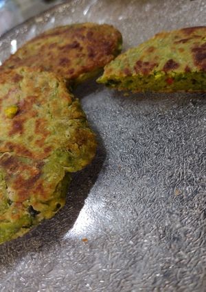 Una foto de Hamburguesas o croquetitas de Espinaca y Choclo