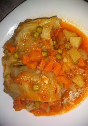 Una foto de Niño envuelto de carne