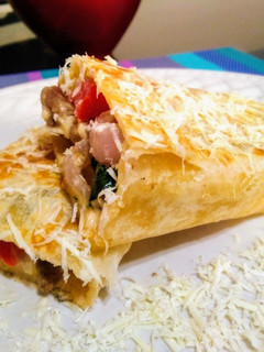 Una foto de Shawarma de Cerdo 👍🇵🇪