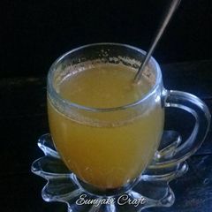 A picture of Lemon, Ginger, Turmeric and Honey Morning Detox and Healing Drin.