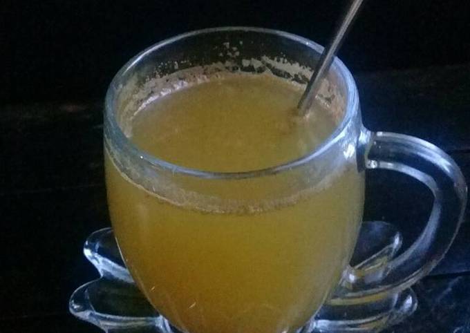 Lemon, Ginger, Turmeric and Honey Morning Detox and Healing Drin