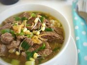 Gambar soto daging bening