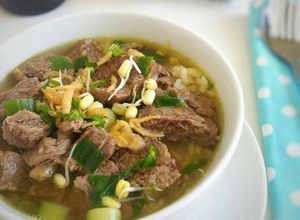Foto resep Soto Daging Kuah Bening