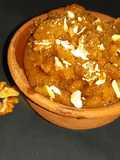 Besan Horlicks halwa