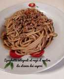 Spaghetti integrali al ragù d'anatra