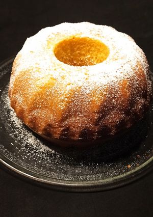 Una foto de Bizcocho de leche condensada y naranja 🍊