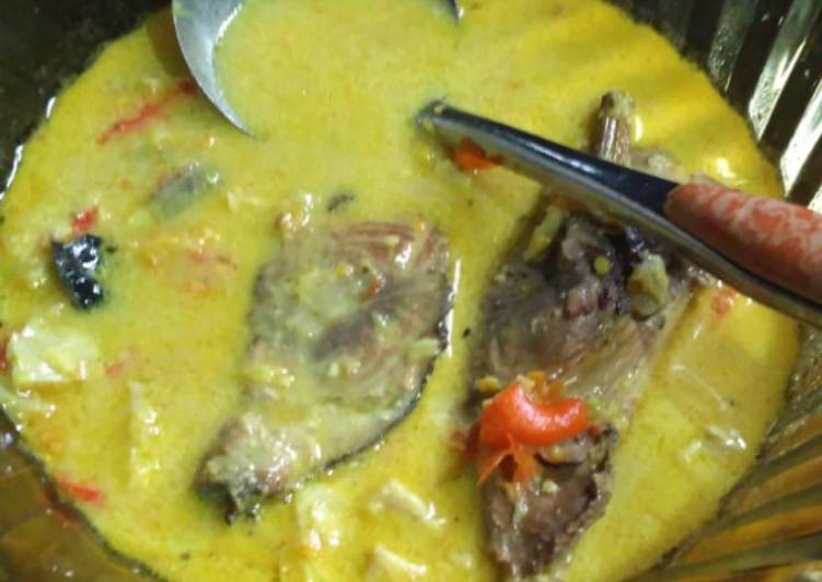 Resep Mangut ikan tongkol pedas + tempe, Menggugah Selera