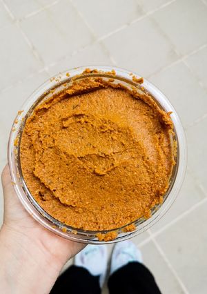Una foto de Sobrasada vegana