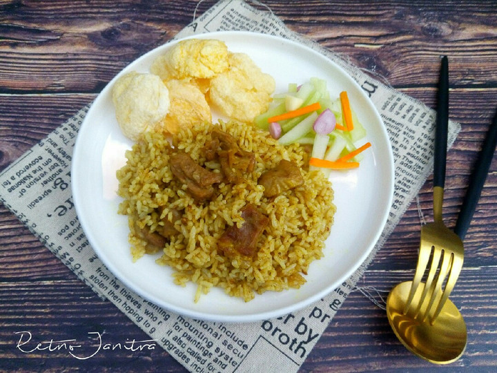 Ternyata ini lho! Resep membuat Nasi Goreng Kambing  sesuai selera