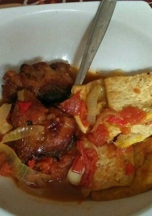 Foto resep Asam² Pedas Ayam Tahu