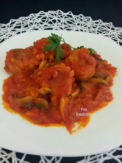 Una foto de Albóndigas de habichuelas(alubias)