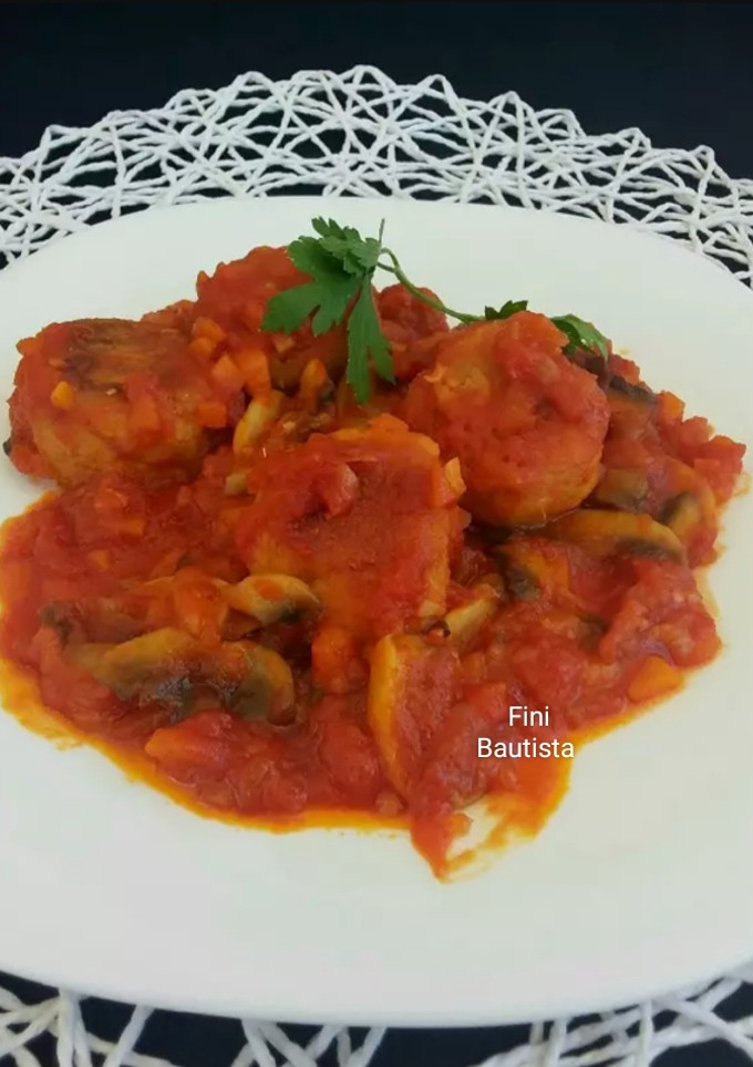Una foto de Albóndigas de habichuelas(alubias)