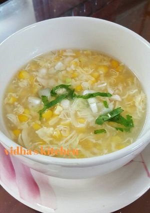Foto resep Corn soup