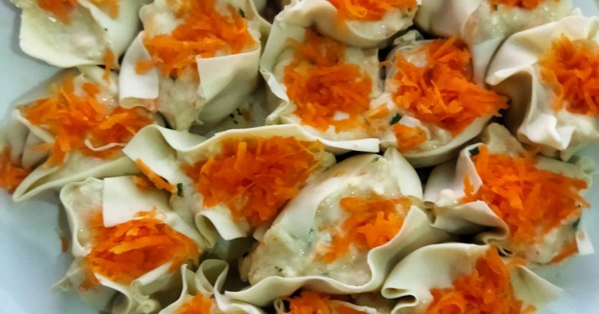 Resep Dimsum Ayam Dan Udang Yang Simple Oleh Mamik Ratnasari Cookpad