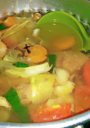 Foto resep Sop ayam rempah