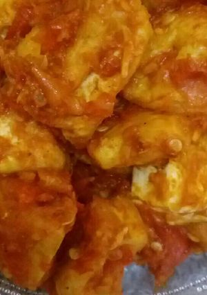 Foto resep Tahu Sambal Huh Hah