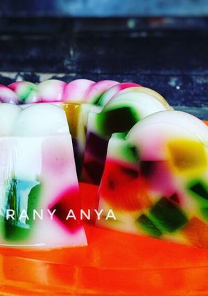 Foto resep Puding Susu Mozaik