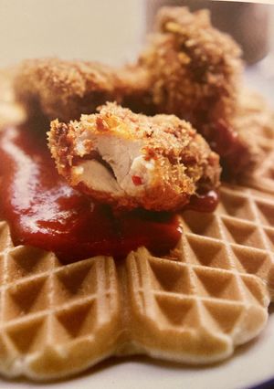 Waffles & Chicken Rezepthauptbild