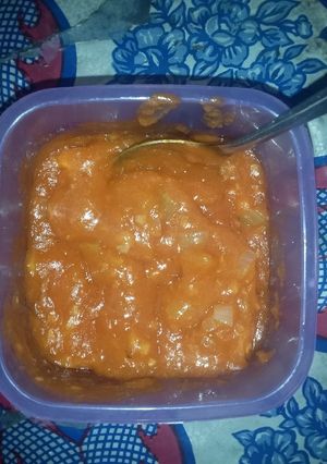 Foto resep Saus pizza