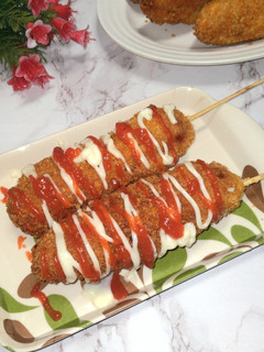 Foto resep Corndog Mozarella Sosis