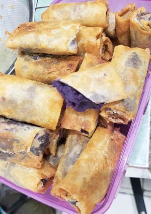 Foto resep Lumpia ubi ungu