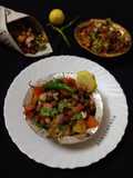 Chana chaat with amla powder