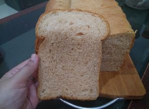 Foto resep Roti tawar gandum enak empuk dan lembut
