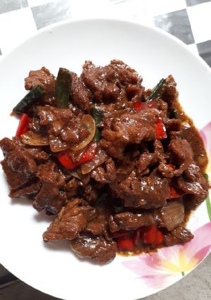 Foto resep Daging Sapi Lada Hitam