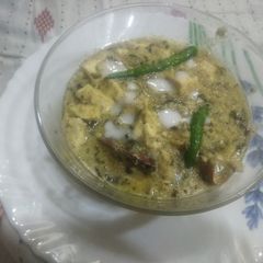 Paneer Shahi white korma A picture of Paneer Shahi white korma.