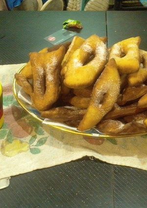 Una foto de Kreppel, torta fritas alemanas del volga