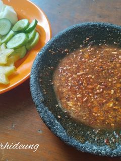 Foto resep Rujak Uleg Bumbu kacang