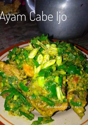 Foto resep Ayam Cabe Ijo