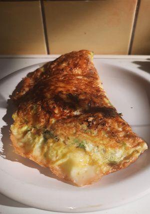 Una foto de Omelette