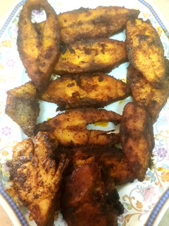 A picture of Quick fish fry masala 😊.