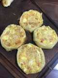 Canastitas de lomito muzzarella y tomate