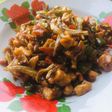 Tumis pedas teri dan tahu