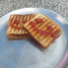 Grilled toast A picture of Grilled toast.