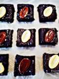 Fudgy Bitter Sweet Black Brownies