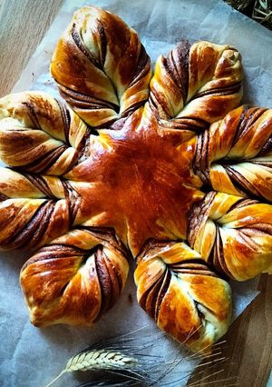 Une photo de Pain étoilé au Nutella