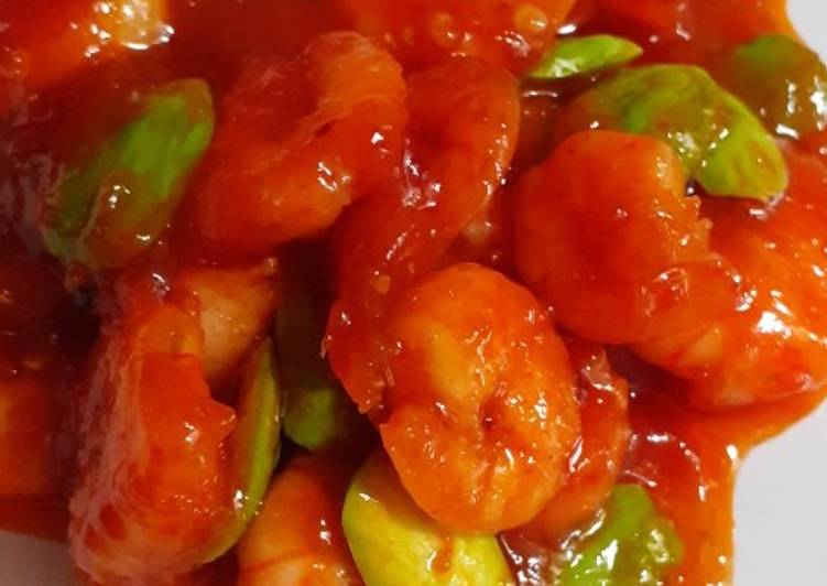 Udang Pete Saus Padang