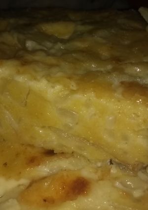 Una foto de Sopa paraguaya económica