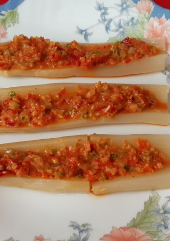 Una foto de Espárragos rellenos