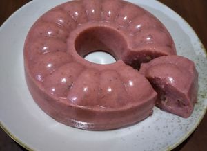 Foto resep Puding remahan bolu