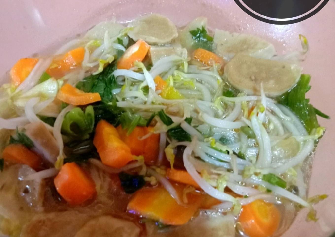 Sayur Wortel Toge Bakso