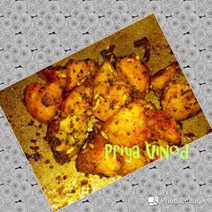 A picture of Aloo aachari.