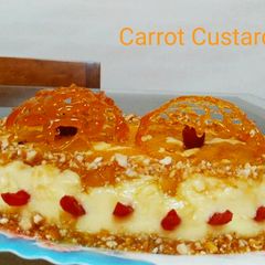 A picture of Carrot and Nuts Custard.