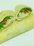 Muy delicioso... hice 5 porciones “Wraps  de pollo “