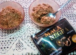 Una foto de Arroz con leche fortificado con maca 🍚✨ᕙ⁠(͡⁠°⁠‿⁠ ͡⁠°⁠)⁠ᕗ