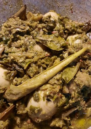 Foto resep Sambalado Tanak Hijau Pariaman