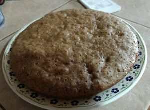 Una foto de Torta morena de manzana